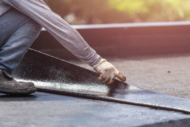 Professional Crawl Space Encapsulation technician working in Munsons Corners, NY